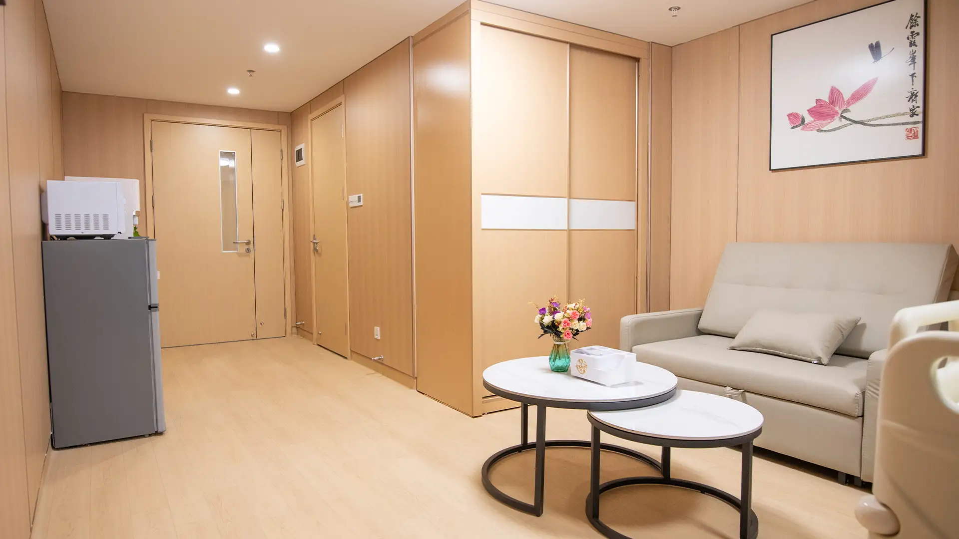 Patient lounge at Guangzhou Fosun Chancheng Hospital